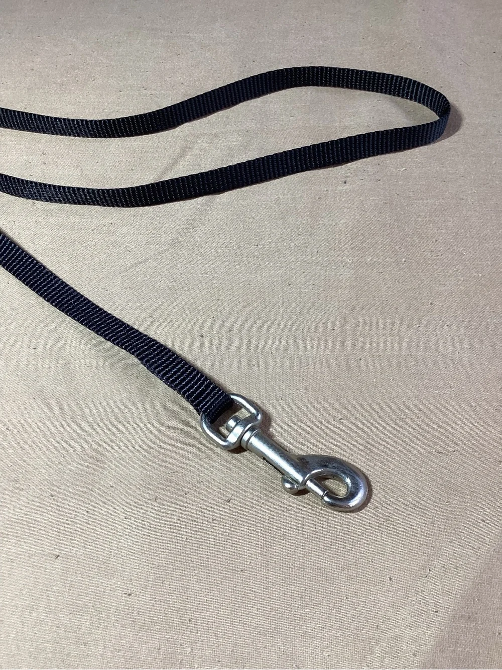 Frisco Solid Nylon Dog Collar and Leash, Black, XS